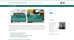 Desktop Screenshot of electricalengineeringschools.org