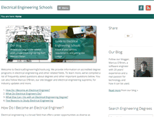 Tablet Screenshot of electricalengineeringschools.org